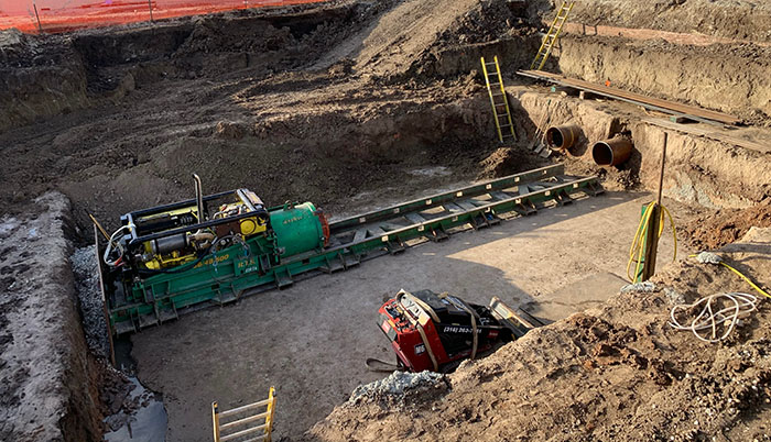 auger boring equipment